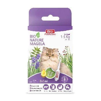 Bio PetActive Bio Nature Kedi Pire Damlası