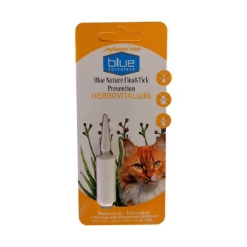 Blue Veteriner Herbiovital Kedi Pire Damlası