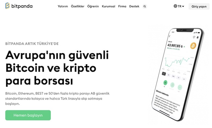 en iyi kripto para siteleri Bitpanda