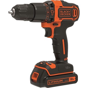 Black&Decker BDCHD18KB-QW 18V/1.5Ah Li-ion Çift Akülü 2 Vitesli Darbeli Matkap