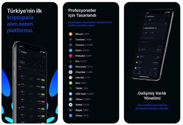 btcturk kripto para uygulaması