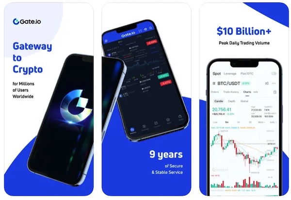 gate.io kripto para uygulaması