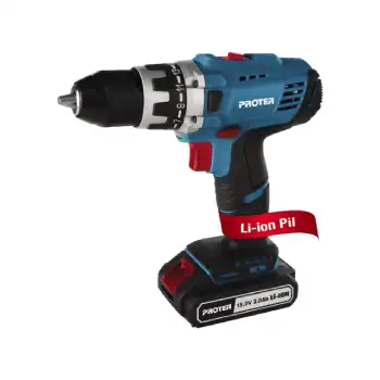 Proter PST 418 Sl Akülü Vidalama Matkap