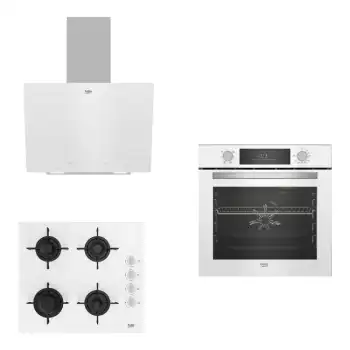 Beko New White Star BFC 330 B + BOCD T 6011 EB + BDE 6040 B Ankastre Set