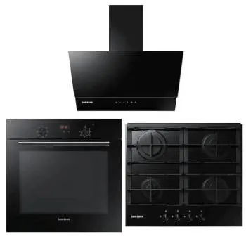 Samsung NV60K5140BB + NA64N7100AB + NK24N7060VB Ankastre Set