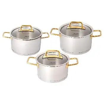 Jumbo Assos Midi Titanyum Tencere Seti