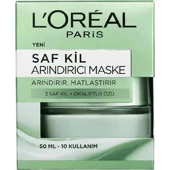 L'Oreal Paris Saf Kil Arındırıcı Cilt Maskesi