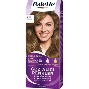 Palette Göz Alıcı Renkler 7-0 Kumral Saç Boyası