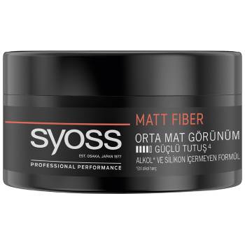 Syoss Matt Güçlü Tutuş Fiber Wax