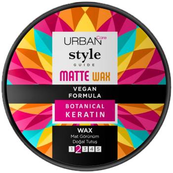 Urban Care Style Guide Doğal ve Mat Görünüm Sağlayan Wax