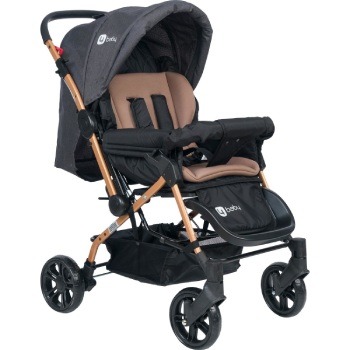 4 Baby Olympus Gold Bebek Arabası Antrasit