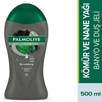 Palmolive Body & Mind Kömür ve Nane Yağı Duş Jeli