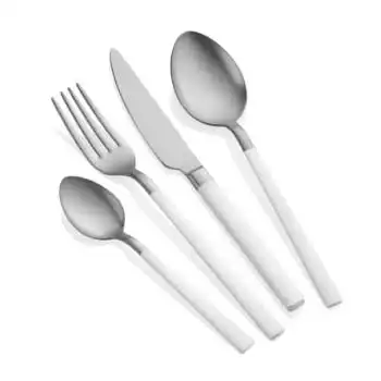 The Mia 24 Parça Mat Çatal Kaşık Bıçak Seti 