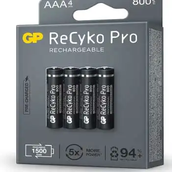 GP Reckyko Pro 200 mAh şarjlı Pil