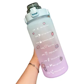 Yongtai WB 2000 ml Büyük Kapasiteli Spor Su Şişesi