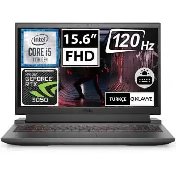 Dell G15 5511 Yazılım İçin Laptop