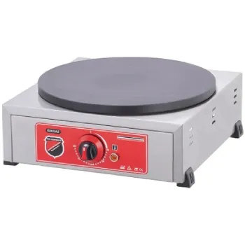 Işıkgaz Silverinox Endüstriyel Elektrikli Krep Pişirme Makinesi