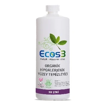 Ecos3 Organik Hipoalerjenik Yüzey Temizleyici