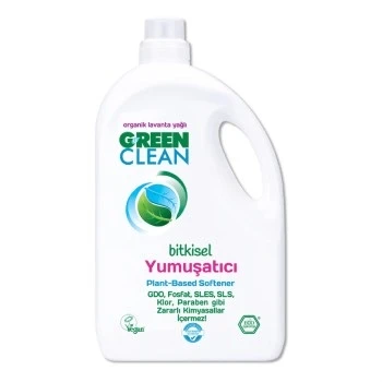 Green Clean Organik Lavanta Yağlı Bitkisel Çamaşır Yumuşatıcısı