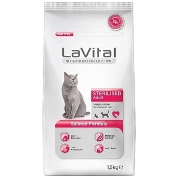 LaVital Sterilized somonlu Kısırlaştırılmış Kediler İçin Kedi Maması