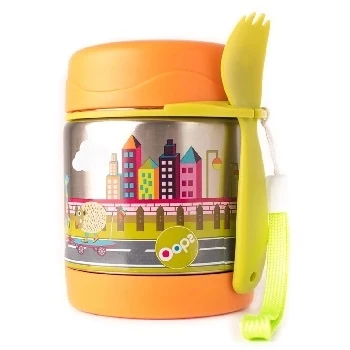 Oops Paslanmaz Çelik 400 ML Mama Termosu