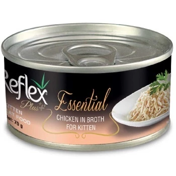 Reflex Plus Essential Kitten Tavuklu Yavru Konserve Kedi Maması