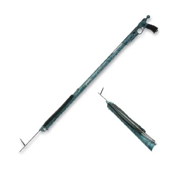 Free-Sub Goldenhorn (Kanallı) Yarı Açık Kafa Camo Desen Turkuaz Renk Zıpkın