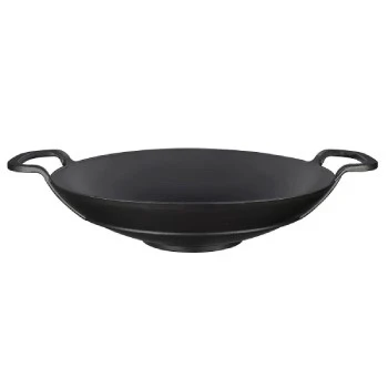 Lava Döküm 38 cm Metal Kulplu Wok Tava