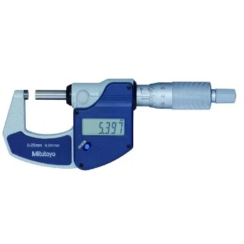 Mitutoyo 293-821-30 0-25MM Dijital Dış Çap Mikrometre