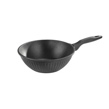 Taç Valeriya Döküm Wok Tava 