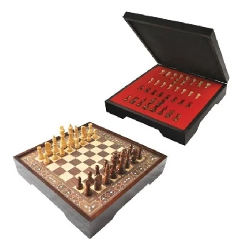 Star Vip Ceviz Satranç Takımı 