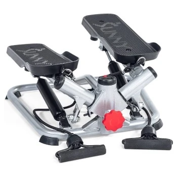 Sunny Health & Fitness Twist Machine with Resistance Bands Stepper
