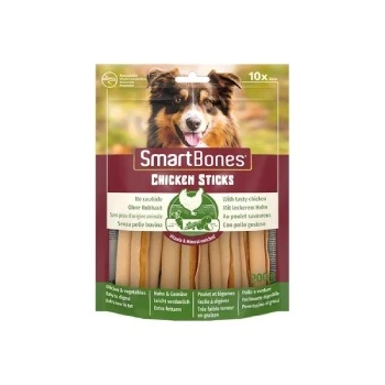 SmartBones Tavuk Sargılı Medium Stick Köpek Ödülü 5'Li 137 Gr 