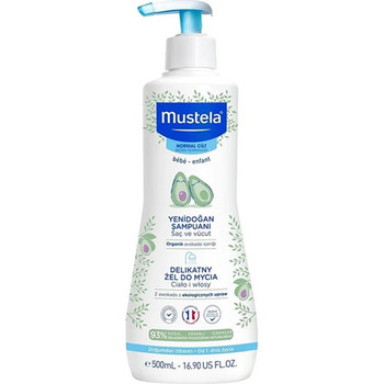 Mustela Organik Avokado İçeren Yenidoğan Bebek Şampuan