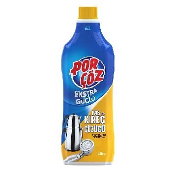 Porçöz Ekstra Güçlü Pas ve Kireç Çözücü 1 Litre