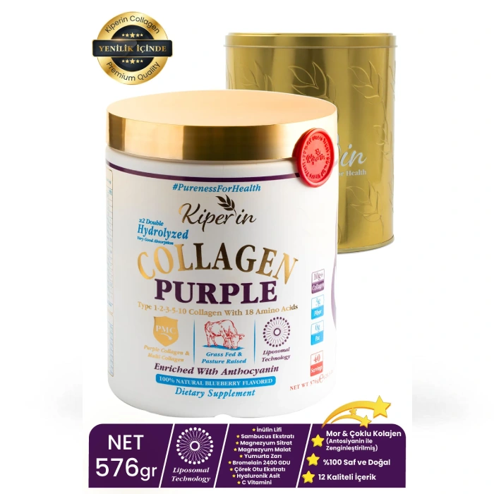 Kiperin Purple Collagen Toz