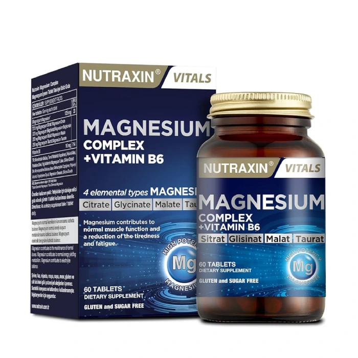Nutraxin Magnesium Complex + B6 60 Tablet